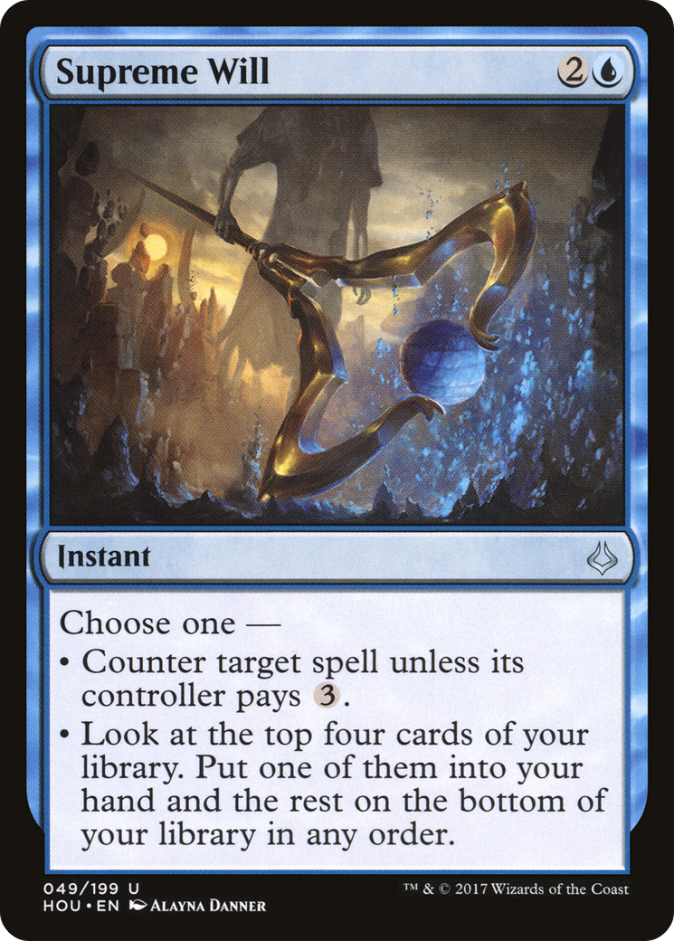 Supreme Will [Hour of Devastation]-1