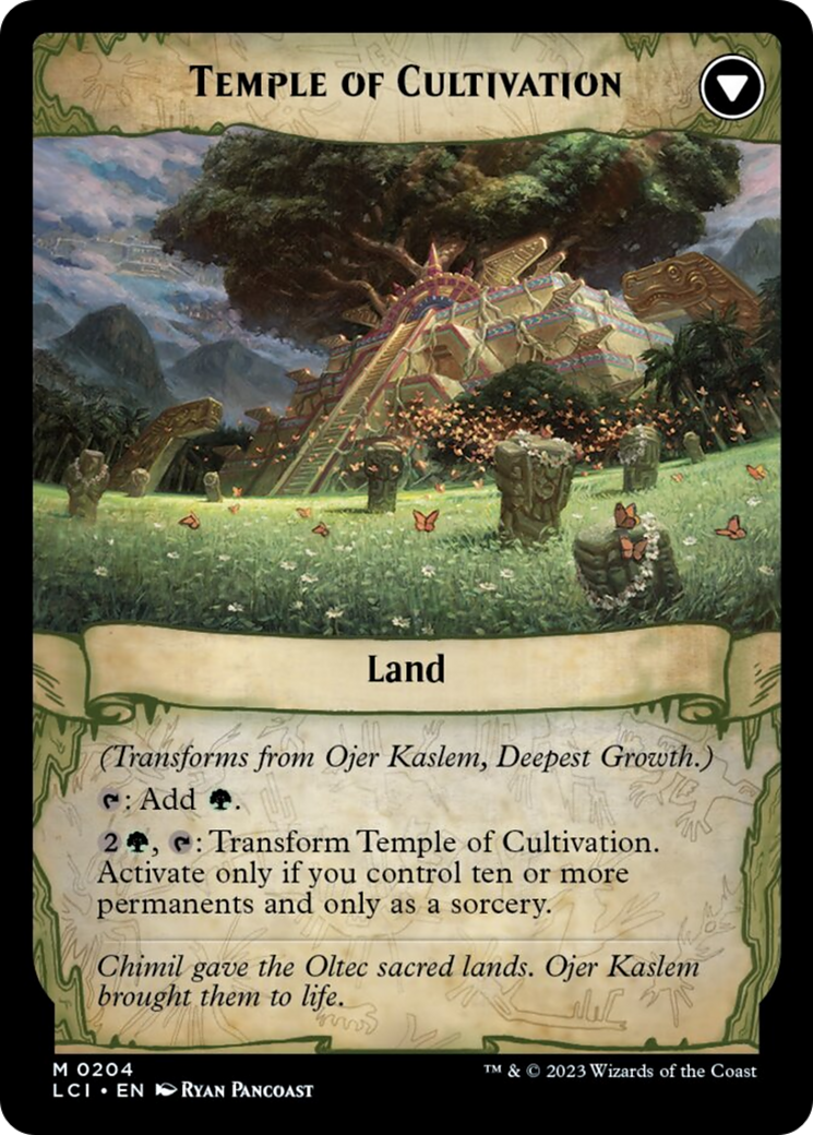 Ojer Kaslem, Deepest Growth // Temple of Cultivation [The Lost Caverns of Ixalan]-2