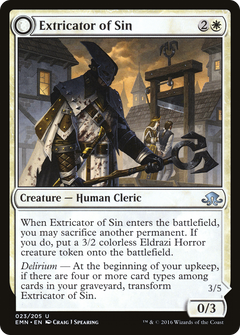 Extricator of Sin // Extricator of Flesh [Eldritch Moon]-3