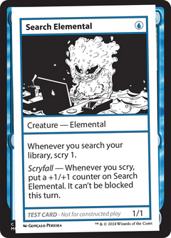 Search Elemental [Mystery Booster 2 Playtest Cards]-1