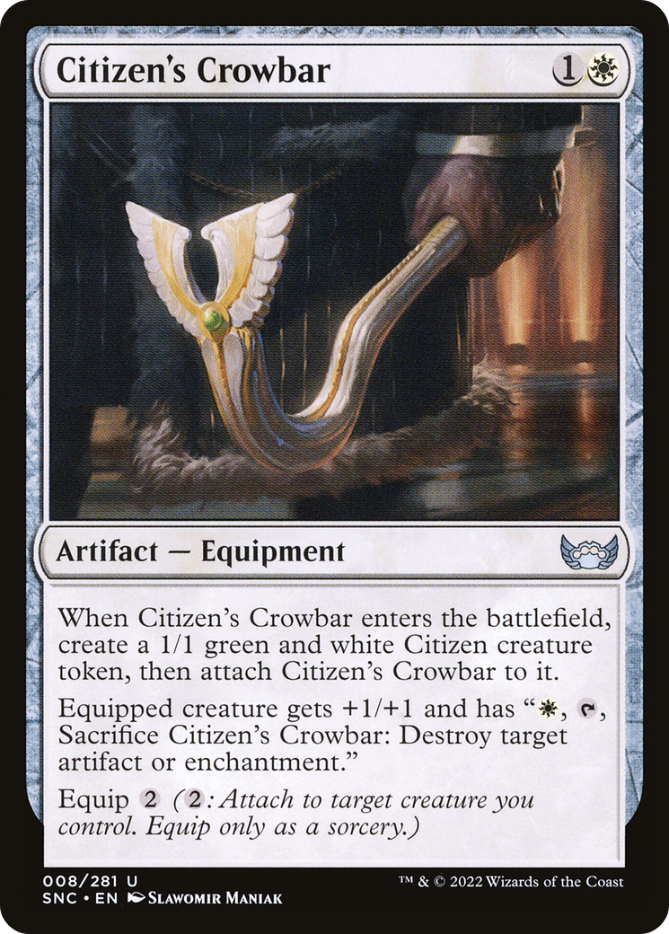 Citizen's Crowbar [Streets of New Capenna]-1