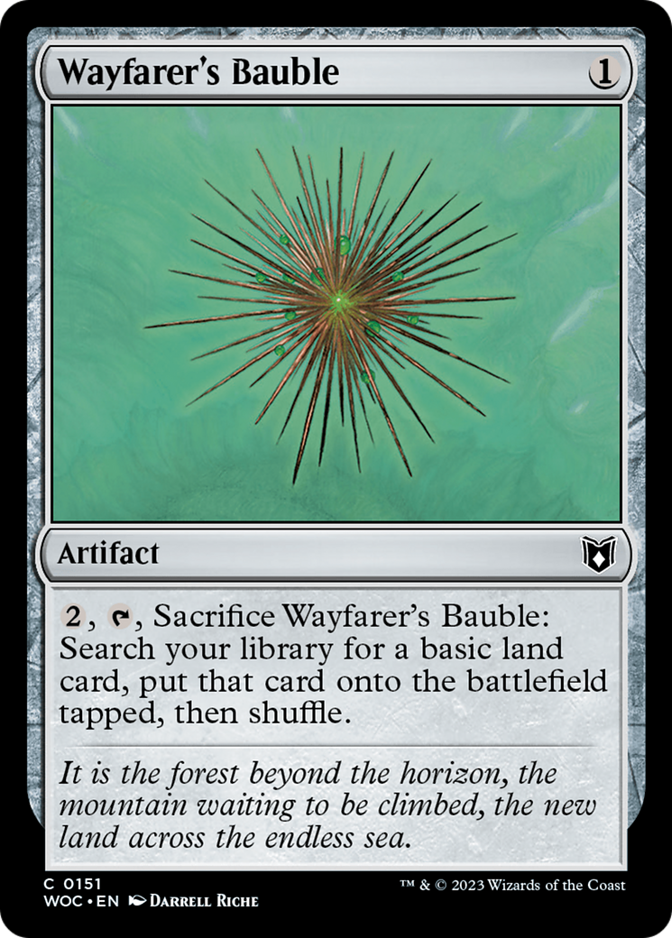Wayfarer's Bauble (WOC-151) - Wilds of Eldraine Commander-1