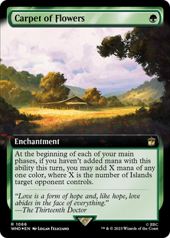 Carpet of Flowers (Extended Art) (Surge Foil) [Doctor Who]-1