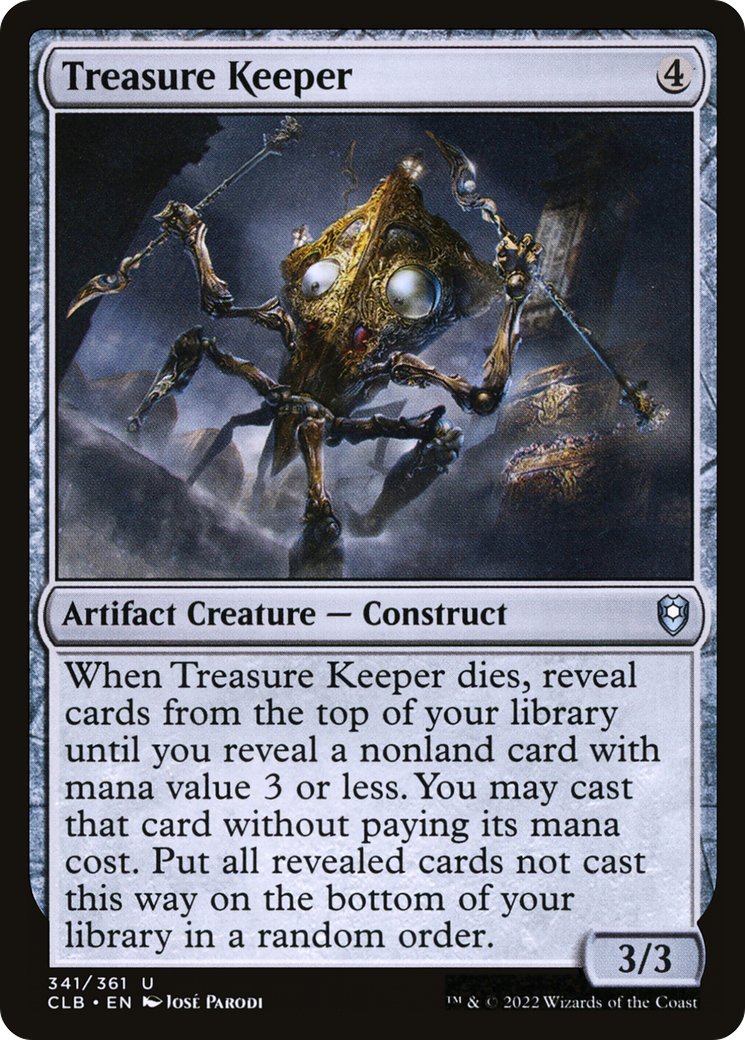 Treasure Keeper (CLB-341) - Commander Legends: Battle for Baldur's Gate-1
