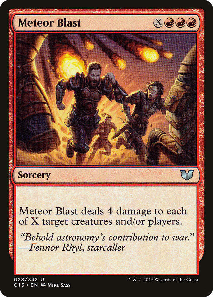 Meteor Blast [Commander 2015]-1
