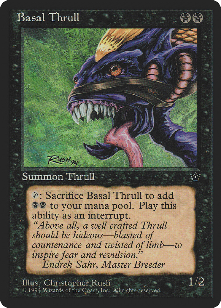 Basal Thrull (Christopher Rush) [Fallen Empires]-1