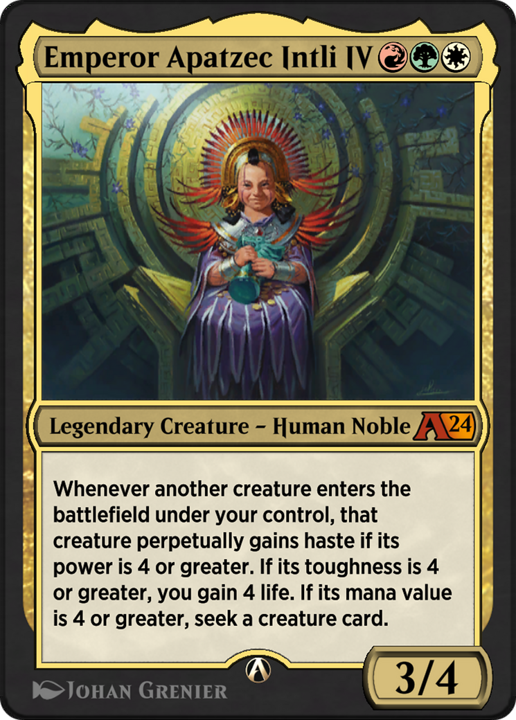 Emperor Apatzec Intli IV (YOTJ-021) - Alchemy: Outlaws of Thunder Junction-1