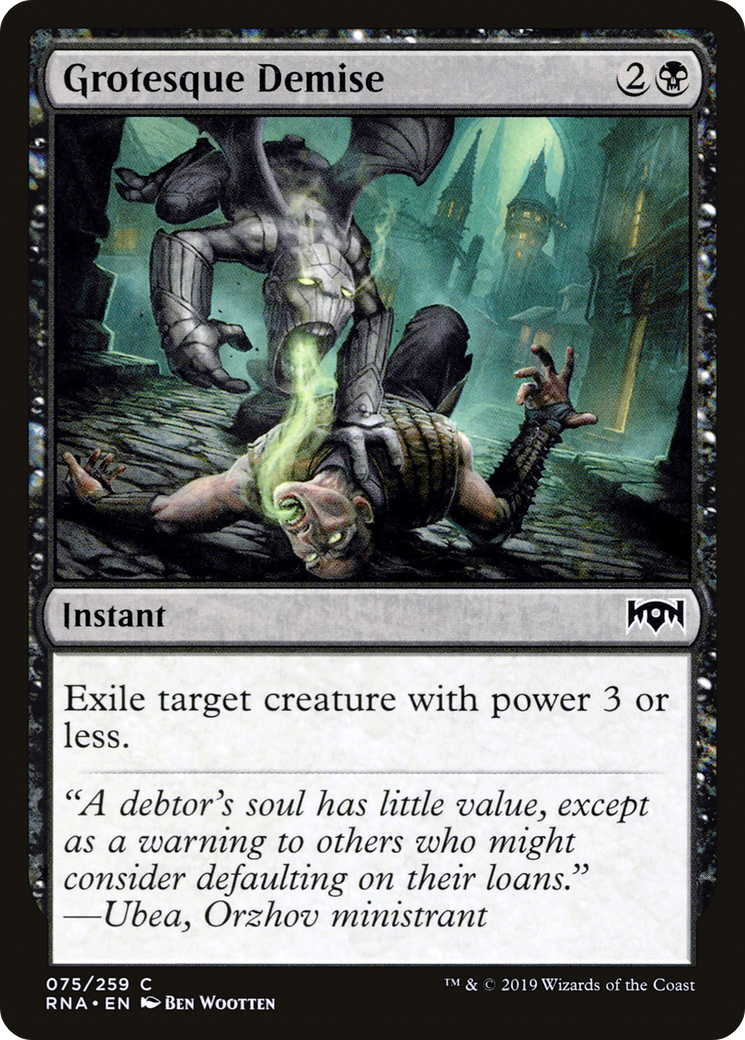 Grotesque Demise [Ravnica Allegiance]-1