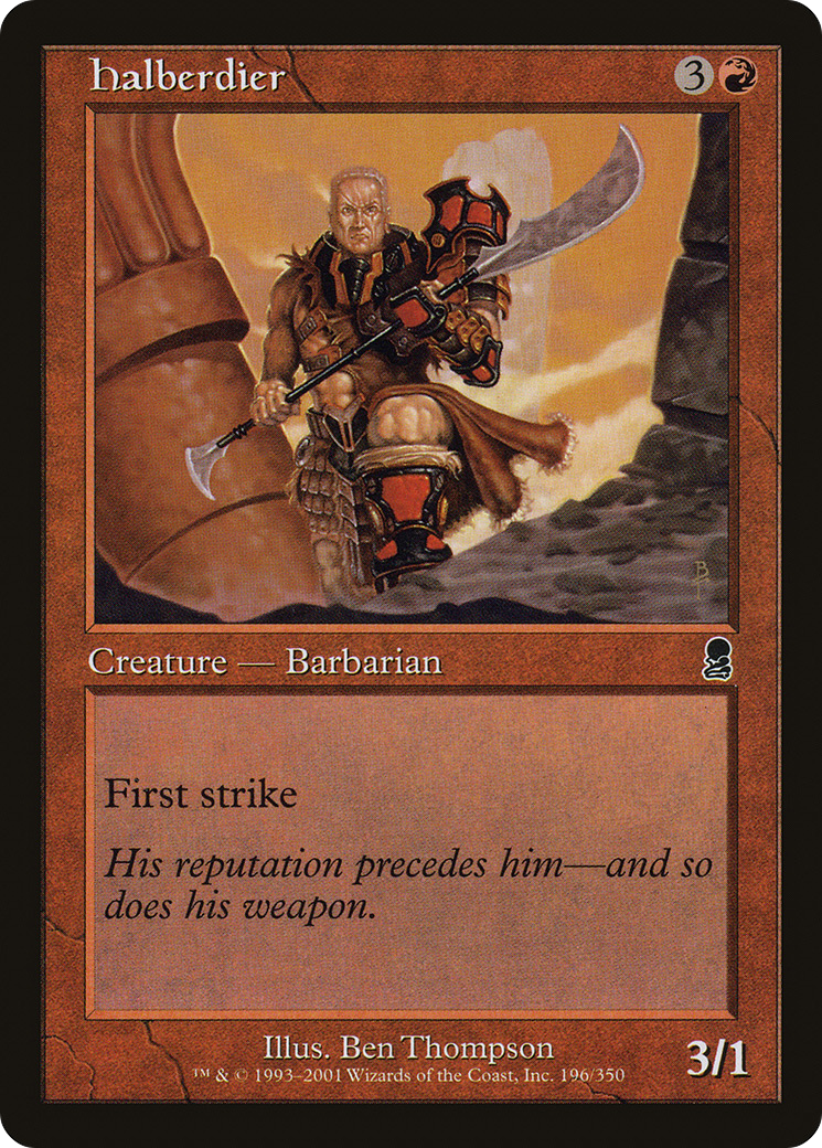 Halberdier [Odyssey]-1