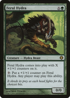 Feral Hydra (Oversized) [Oversize Cards]-1