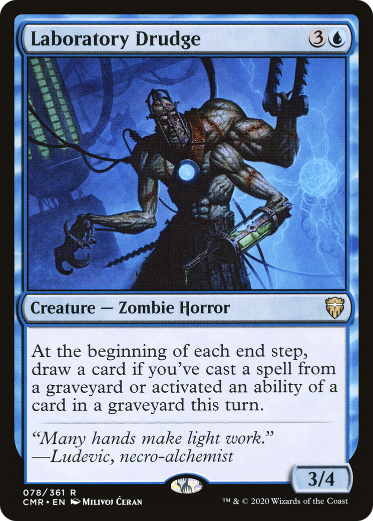 Laboratory Drudge [Commander Legends]-1