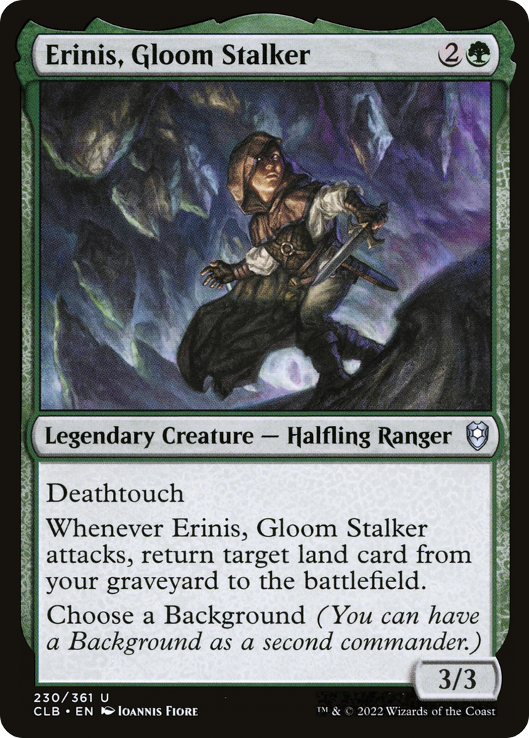 Erinis, Gloom Stalker [Commander Legends: Battle for Baldur's Gate]-1