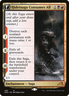Hidetsugu Consumes All // Vessel of the All-Consuming (Extended Art) [Kamigawa: Neon Dynasty]-3