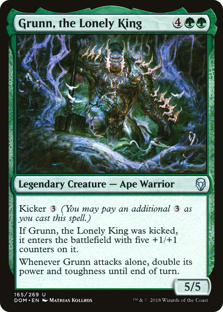 Grunn, the Lonely King [Dominaria]-1