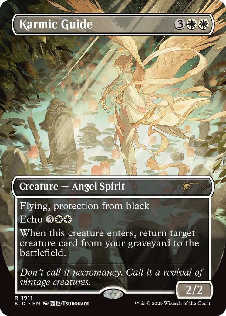 Karmic Guide (SLD-1911) - Secret Lair Drop (Borderless) Foil-1