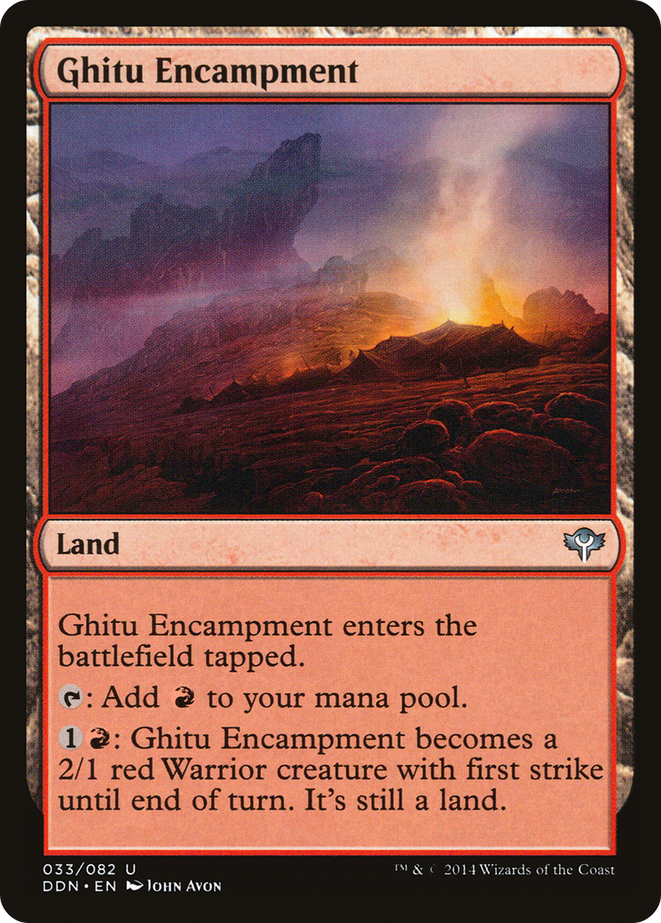 Ghitu Encampment [Duel Decks: Speed vs. Cunning]-1