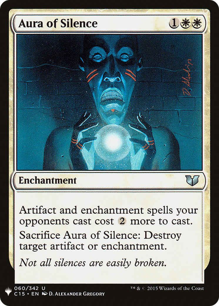 Aura of Silence [Mystery Booster]-1