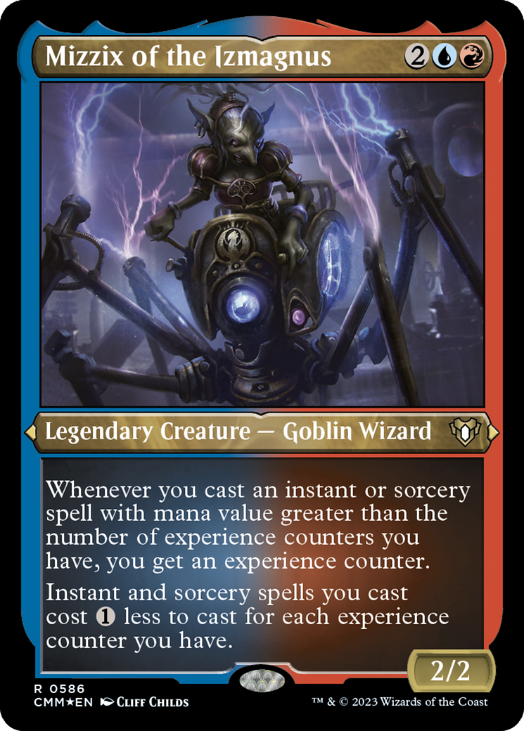 Mizzix of the Izmagnus (CMM-586) - Commander Masters Etched Foil-1