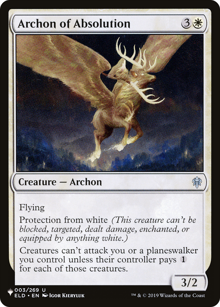 Archon of Absolution [The List]-1