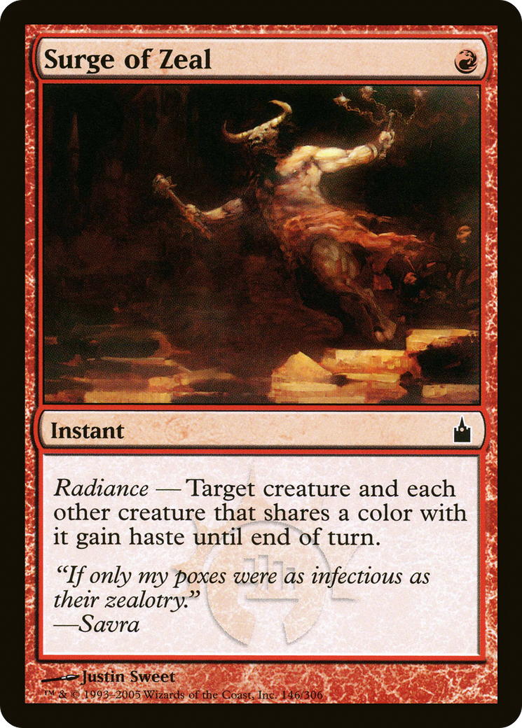 Surge of Zeal [Ravnica: City of Guilds]-1