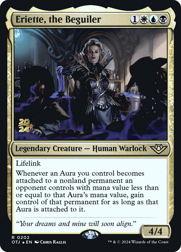 Eriette, the Beguiler [Outlaws of Thunder Junction Prerelease Promos]-1