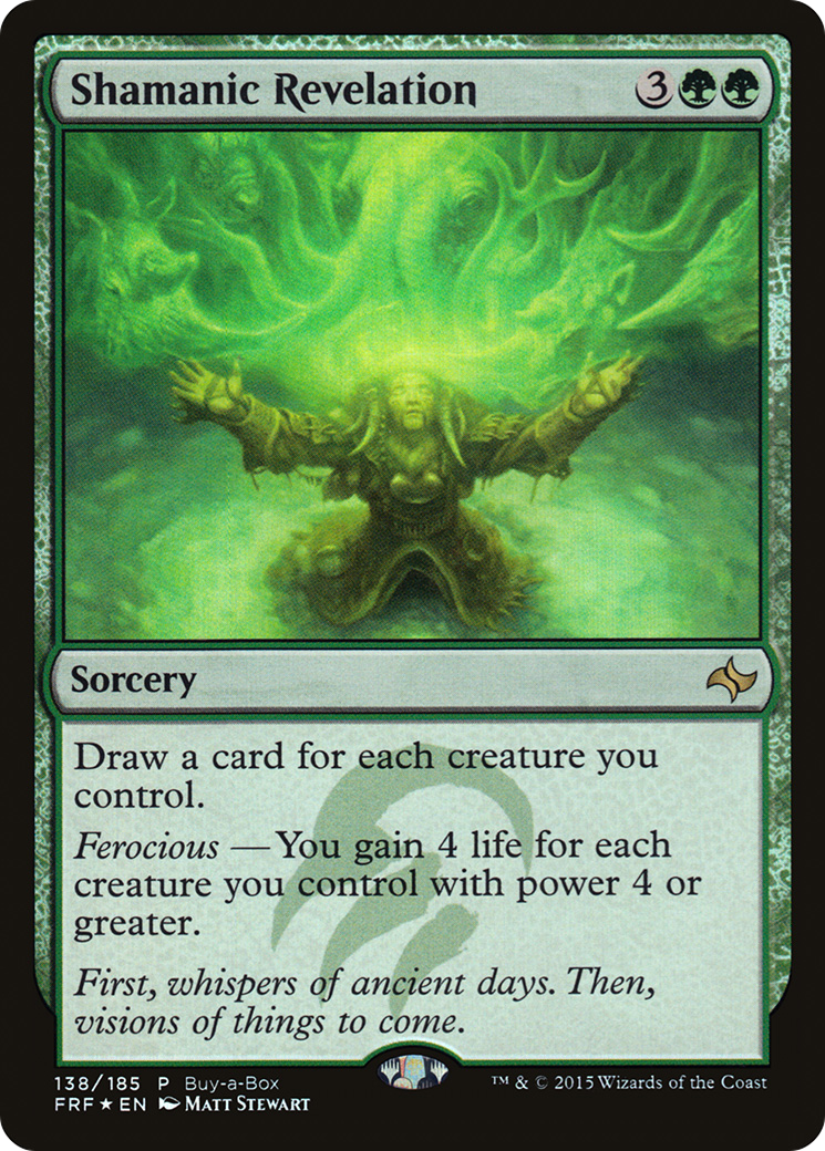 Shamanic Revelation (Buy-A-Box) [Fate Reforged Promos]-1