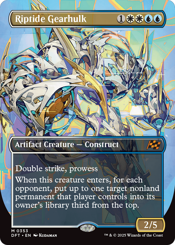 Riptide Gearhulk (Borderless) [Aetherdrift]-1
