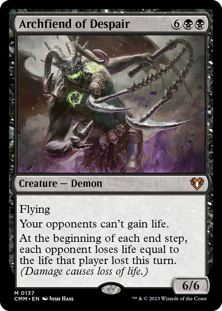 Archfiend of Despair [Commander Masters]-1