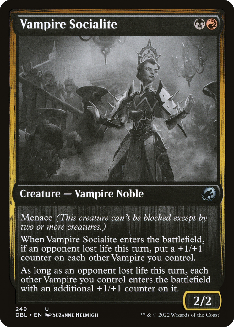 Vampire Socialite (DBL-249) - Innistrad: Double Feature Foil-1