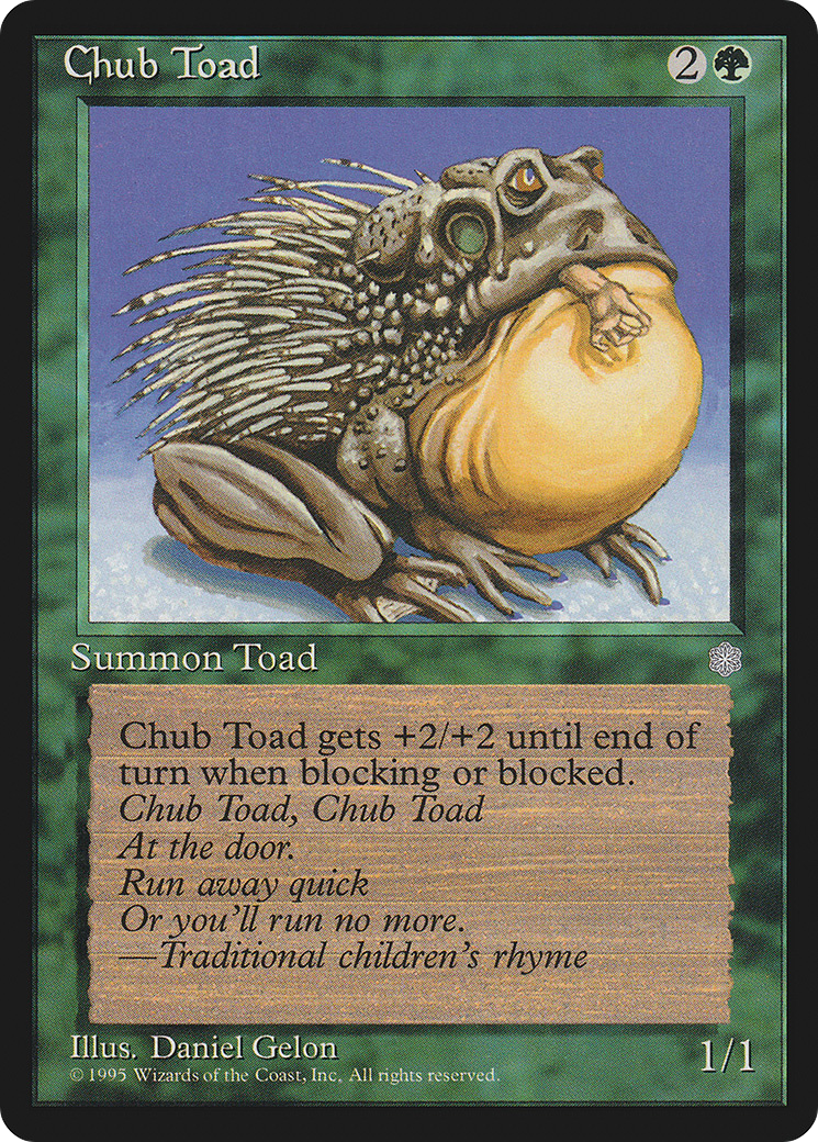 Chub Toad [Ice Age]-1