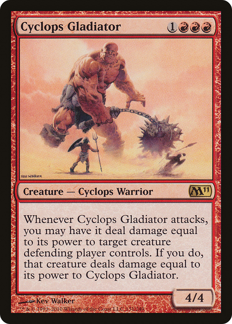 Cyclops Gladiator [Magic 2011]-1
