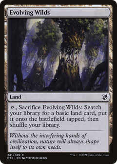 Evolving Wilds [Commander 2019]-1