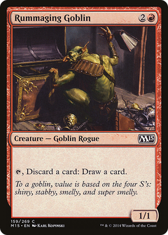 Rummaging Goblin [Magic 2015]-1