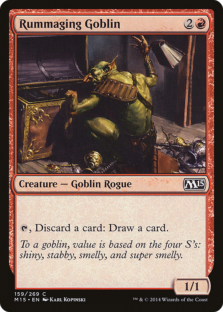 Rummaging Goblin [Magic 2015]-1
