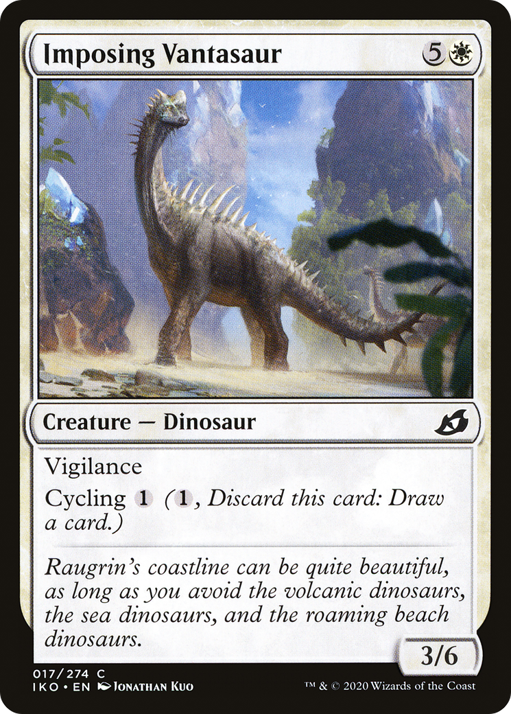 Imposing Vantasaur [Ikoria: Lair of Behemoths]-1