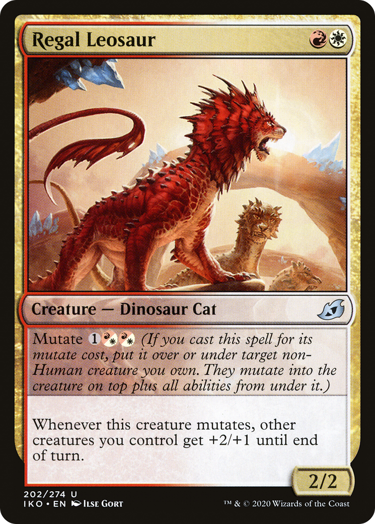 Regal Leosaur [Ikoria: Lair of Behemoths]-1
