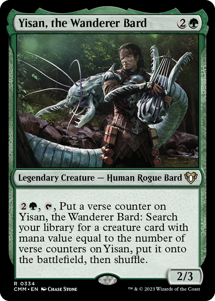 Yisan, the Wanderer Bard [Commander Masters]-1