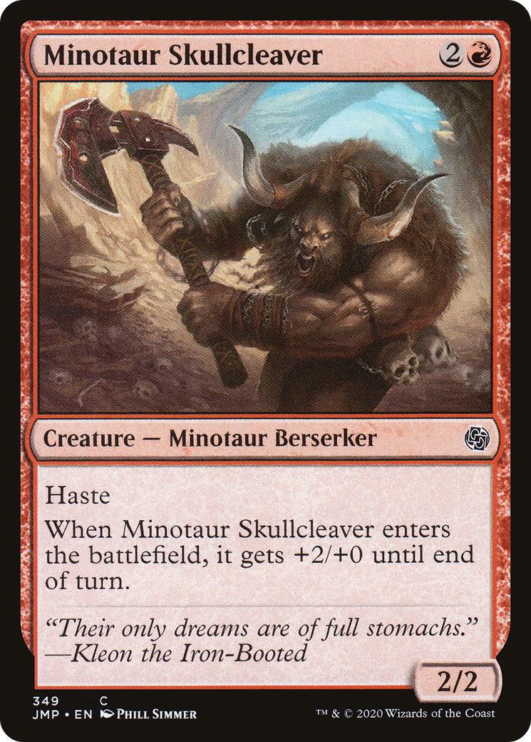 Minotaur Skullcleaver [Jumpstart]-1