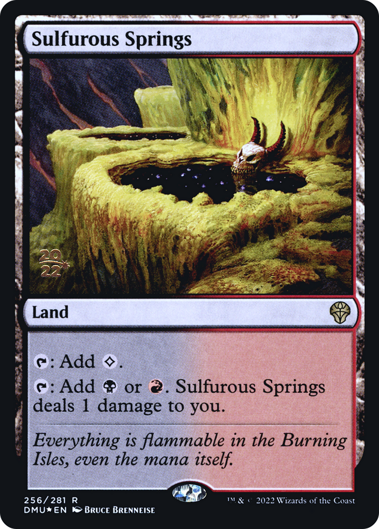Sulfurous Springs [Dominaria United Prerelease Promos]-1