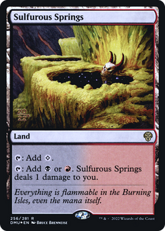 Sulfurous Springs [Dominaria United Prerelease Promos]-1