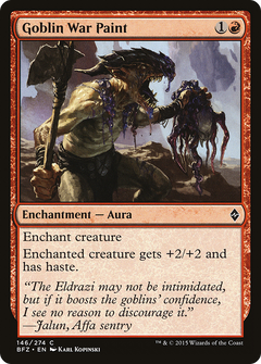 Goblin War Paint [Battle for Zendikar]-1