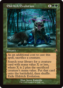 Eldritch Evolution (Retro Frame) [Innistrad Remastered]-1