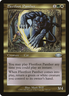 Fleetfoot Panther [Planeshift]-1