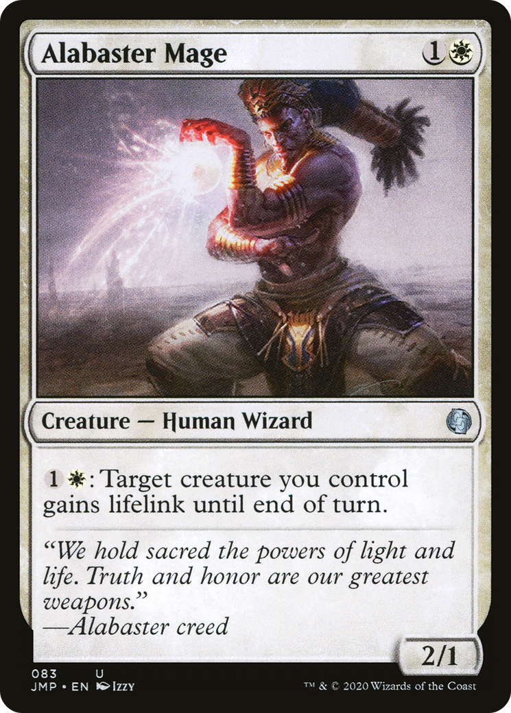 Alabaster Mage [Jumpstart]-1