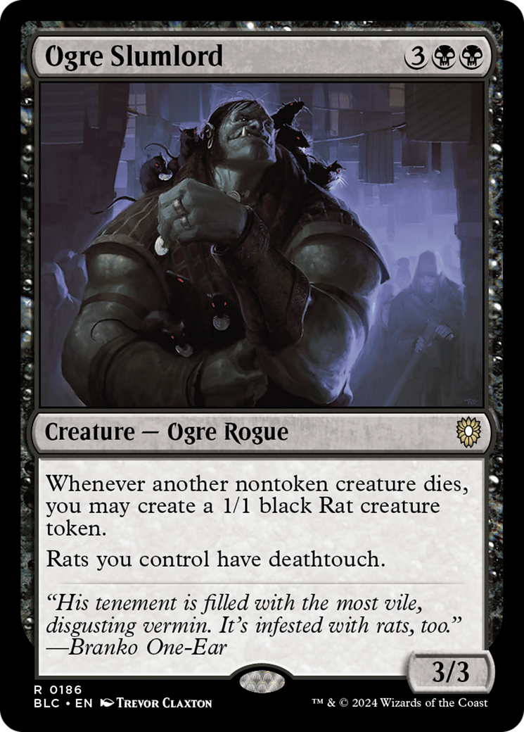 Ogre Slumlord [Bloomburrow Commander]-1