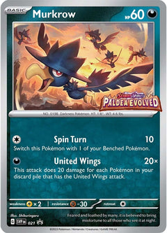 Murkrow (021) [Scarlet & Violet: Black Star Promos]-1
