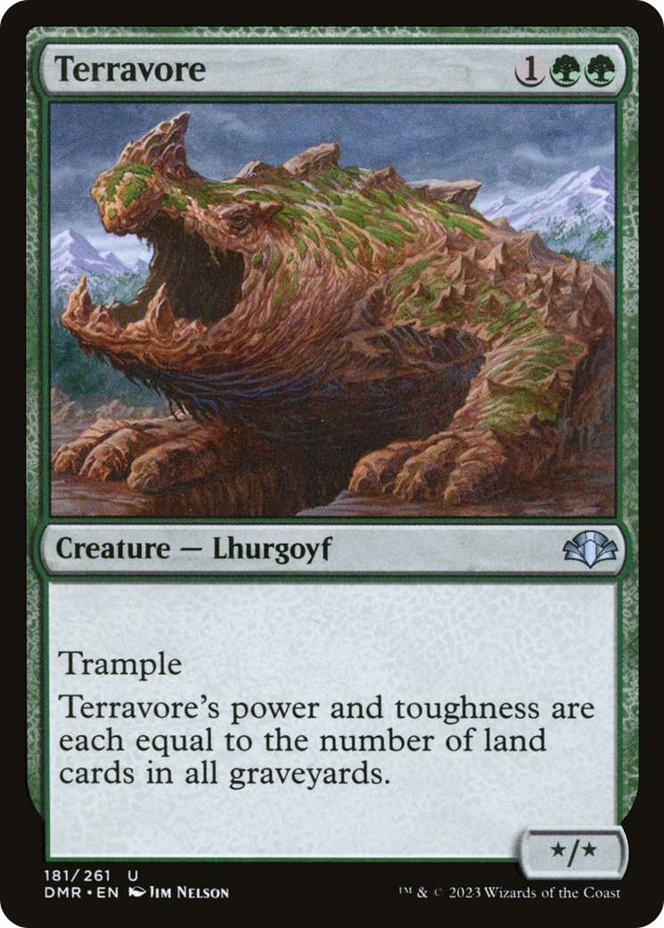 Terravore [Dominaria Remastered]-1