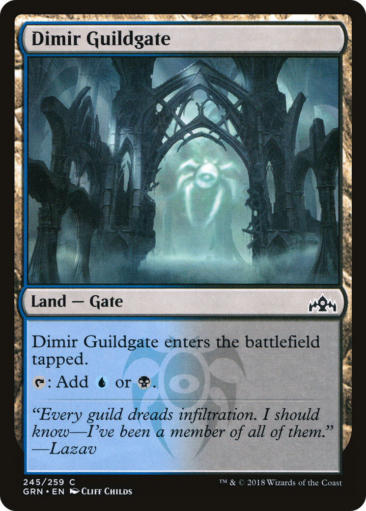 Dimir Guildgate (245/259) [Guilds of Ravnica]-1