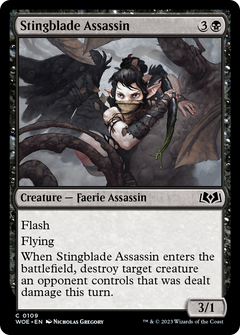Stingblade Assassin [Wilds of Eldraine]-1