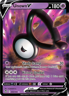 Unown V (065/195) [Sword & Shield: Silver Tempest]-2